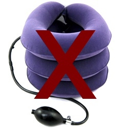 Cervical Neck Traction for Headache Back Shoulder Neck Pain